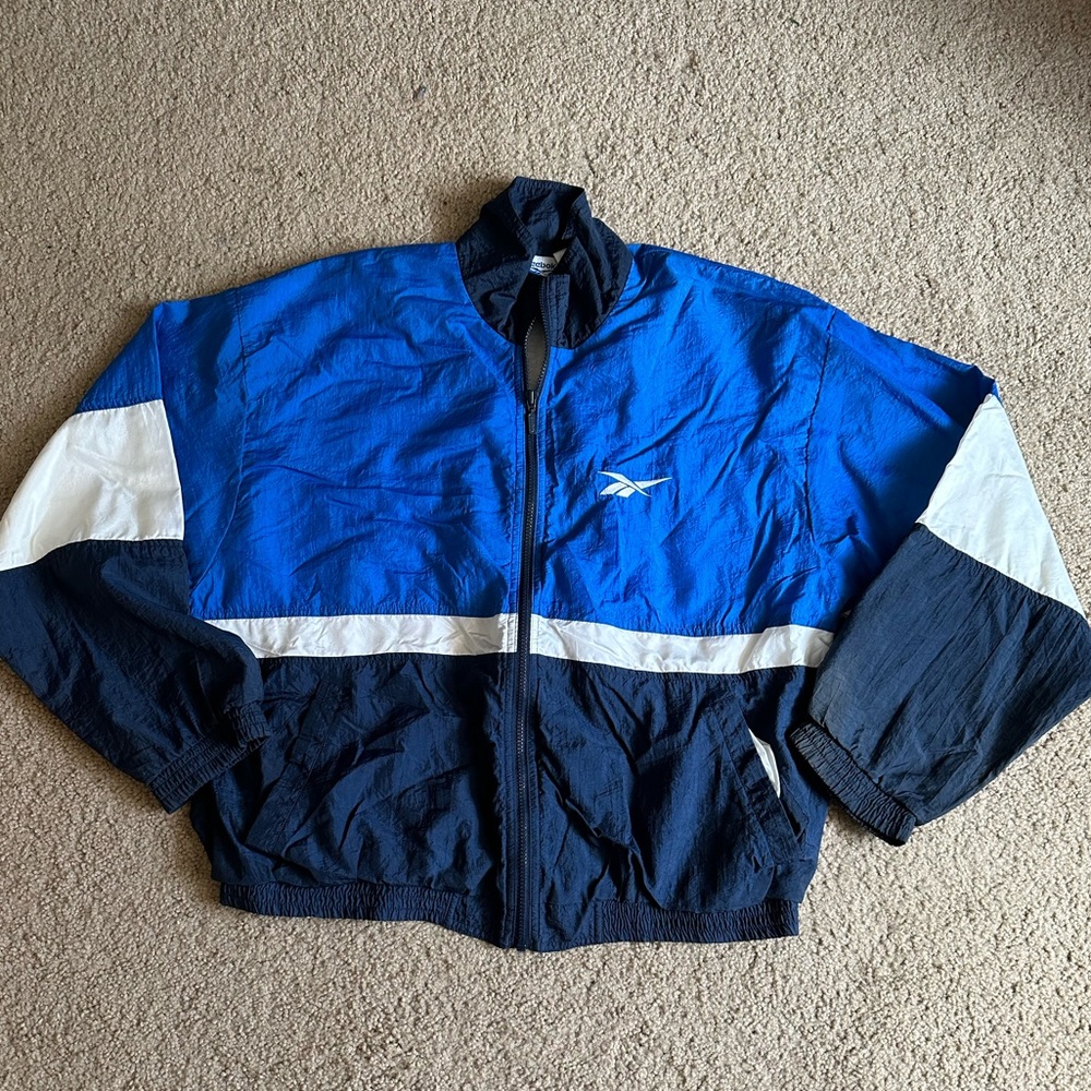 Large Reebok windbreaker
